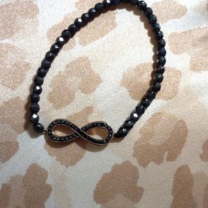 Dark silver bracelet